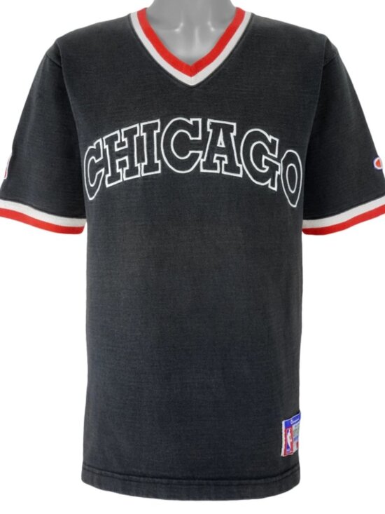 Champion Other - Vintage 1990s Champion Chicago Bulls NBA Official Shooting Shirt